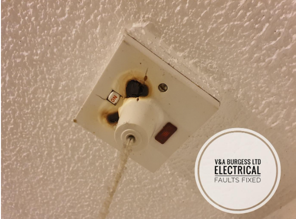 Shower Switch Smell Fishy? Burning Electric Cables