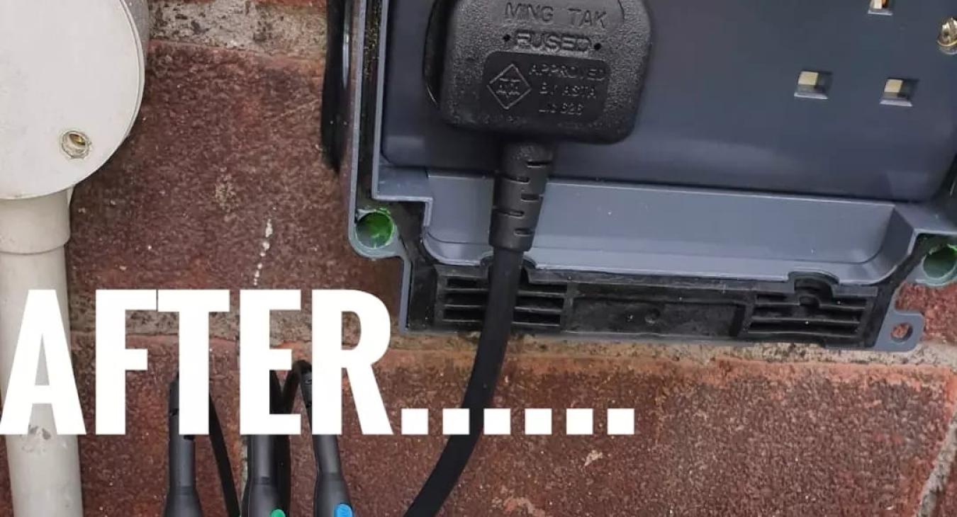 Electrician in Liverpool - Recent job