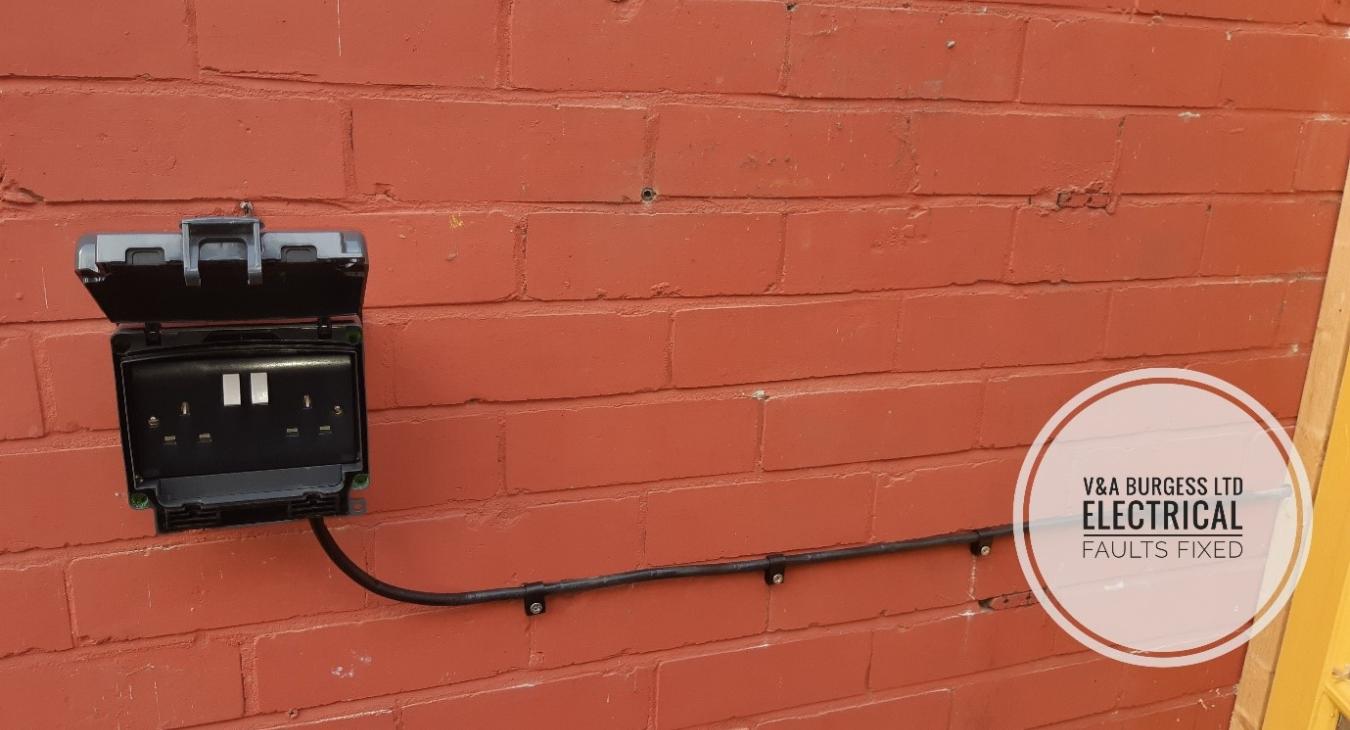 Outdoor Socket Installation Outdoor Socket Installation