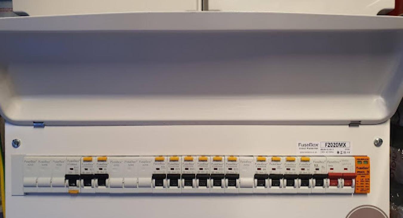 Fusebox installed by Electrical Faults Fixed, Liverpool